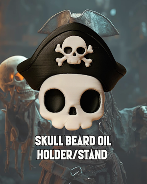 Skull Beard Oil Holder